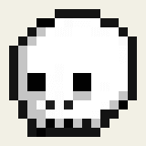 simple-skull-pixel-art