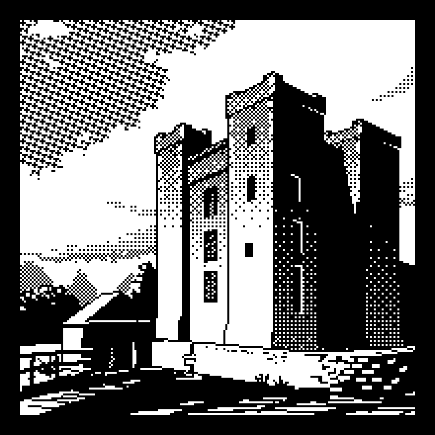 Little doodles of castles