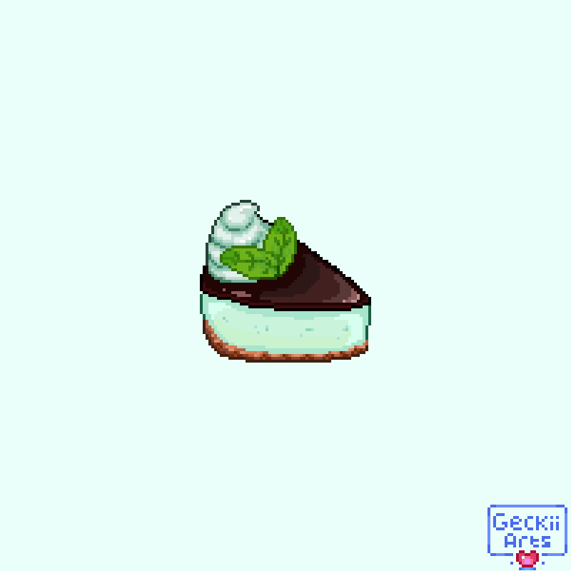Mint cheesecake ✨