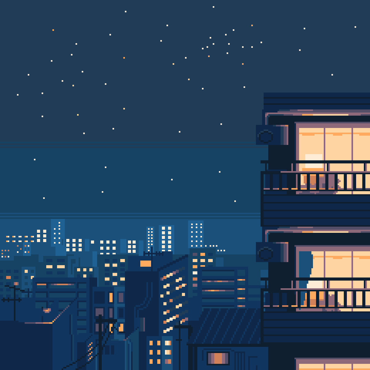 夜景の模写[240x240]