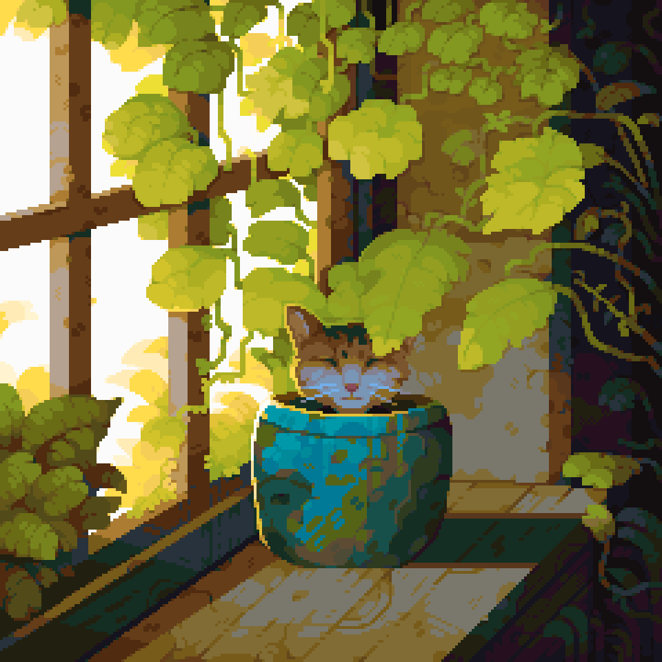 Cat Plant 🌱✨️ (2024)