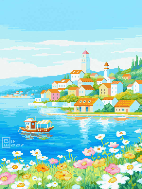 Stepping into new scenes…one color at a time. It’s scary, but it’s how we grow. 🎨🌤️