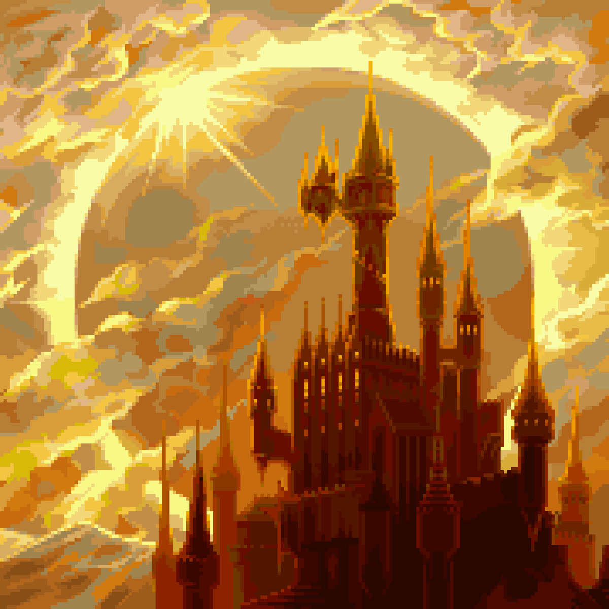 Discord server icon commissioned by the Castlevania server!