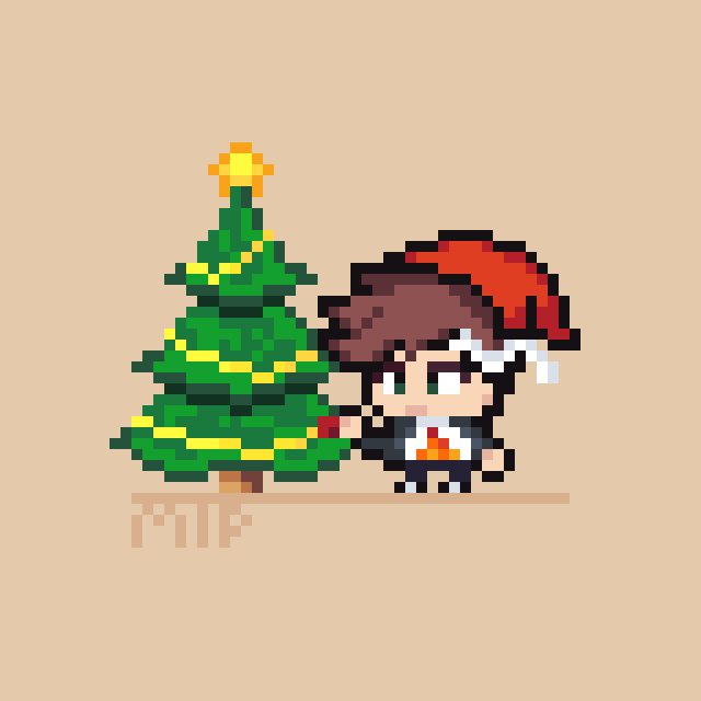 Day 8 of the Christmas challenge: sapnap helping to decorate the tree 🎄🌟