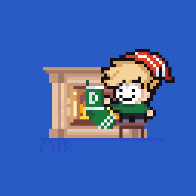 Day 10 of the Christmas challenge: dream is placing his sock in the fireplace 🎄🎁