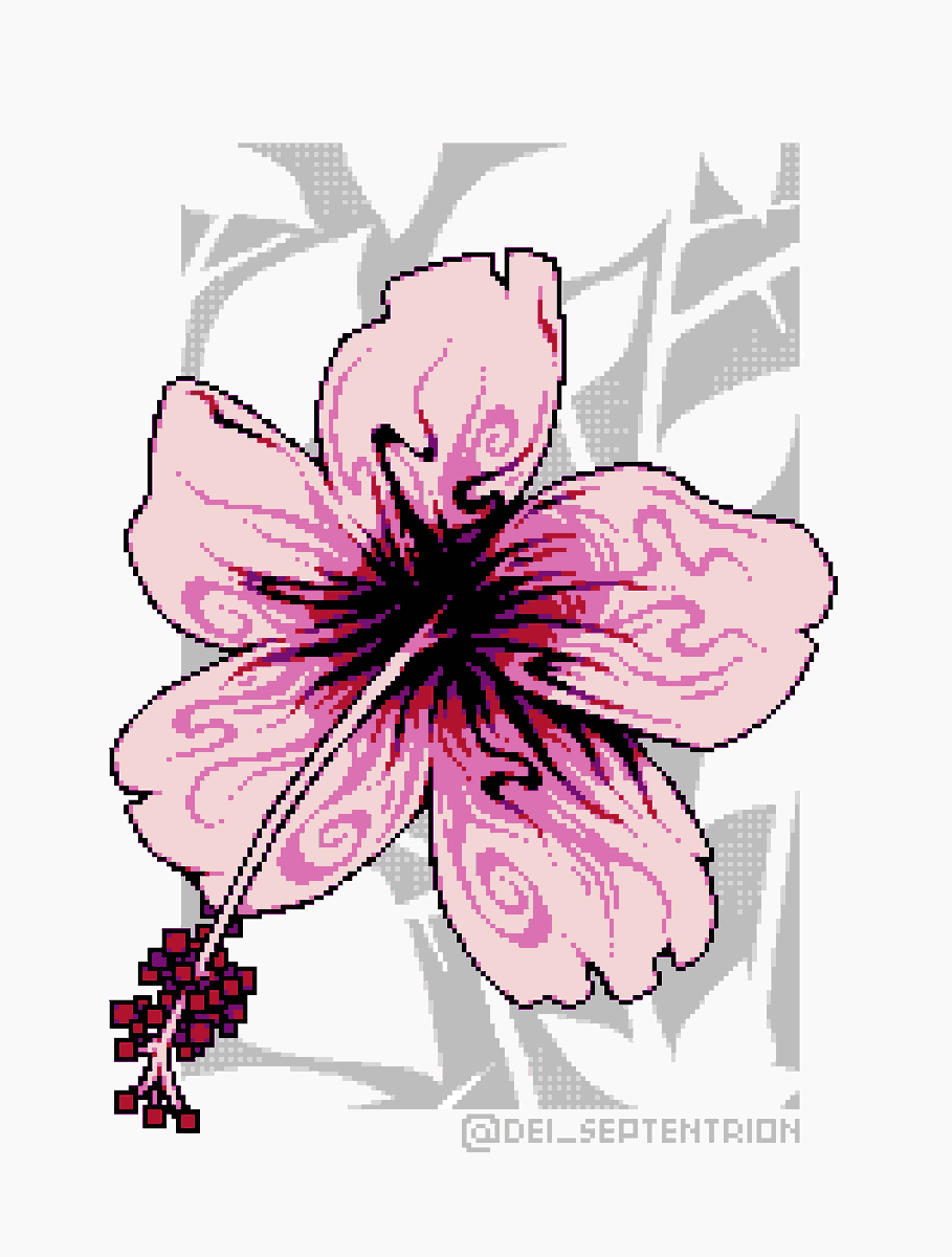 Flower Pixel Art