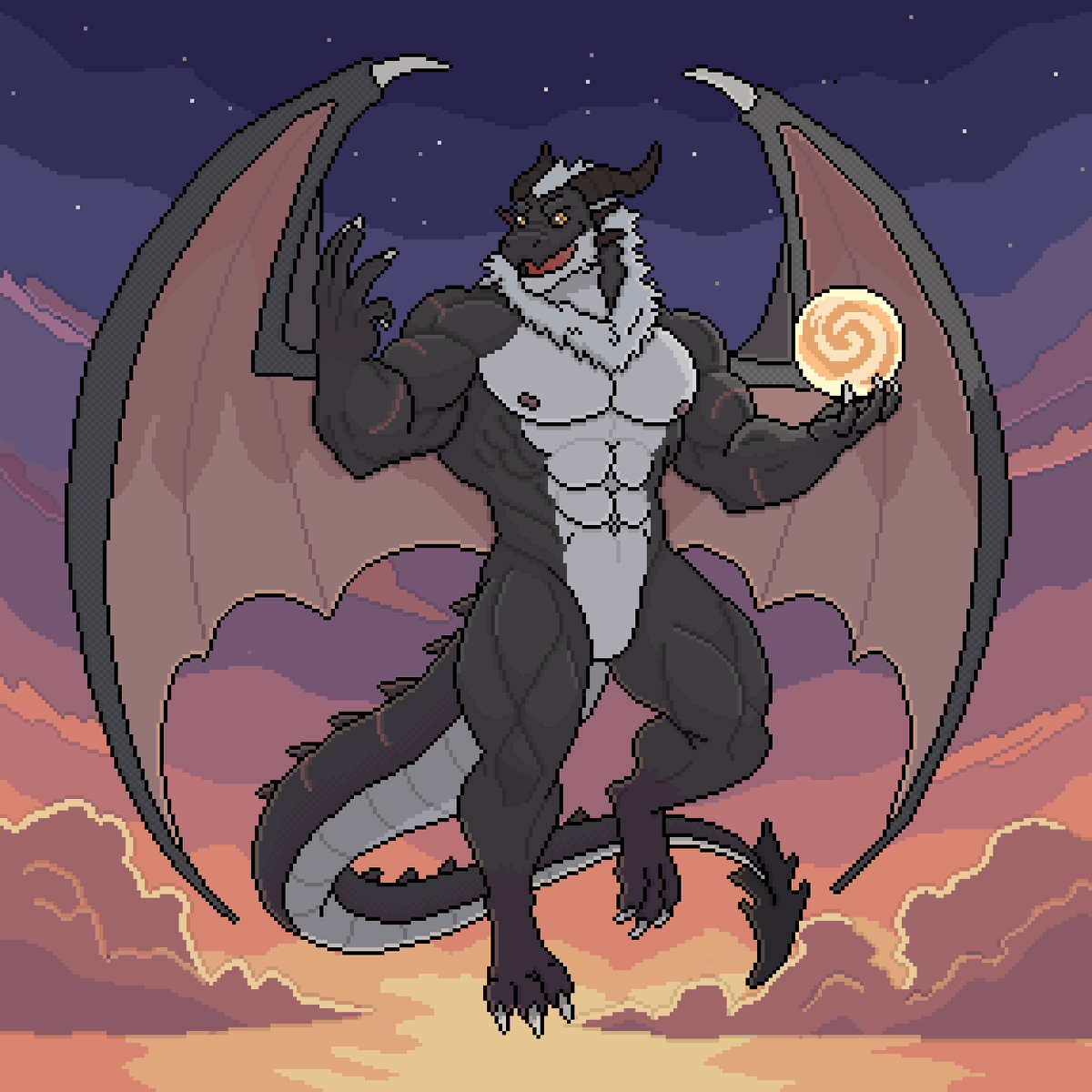 On night watch 🌕⚔️