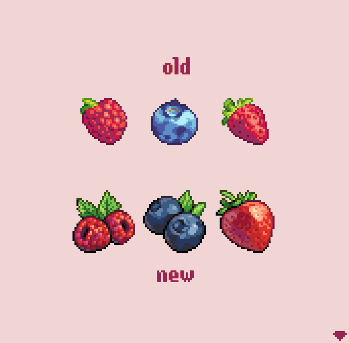 I love redrawing old icons Which one had the biggest glow-up?