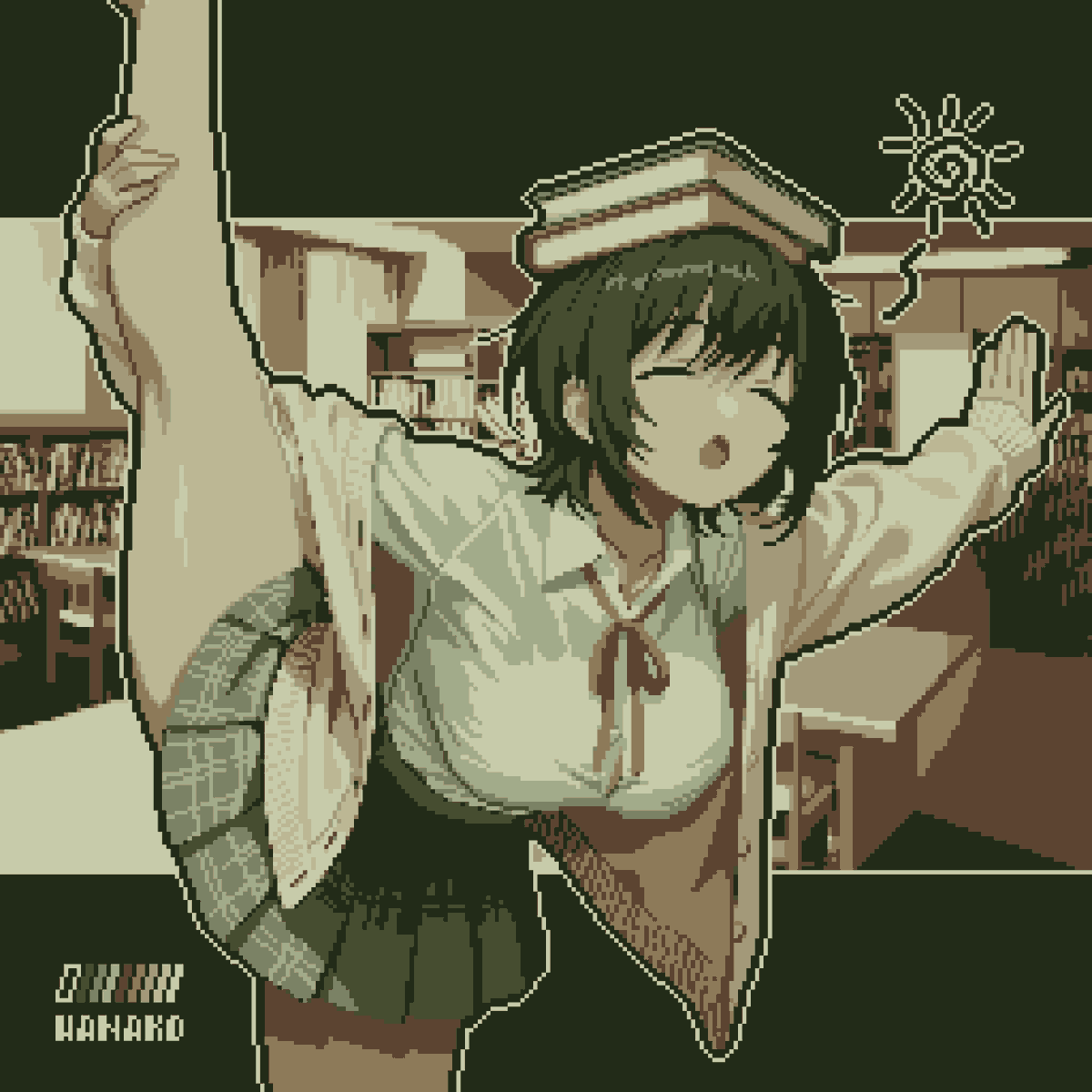 誰も居ないし〜、ちょっと〜、サボっても別にいいよね〜。