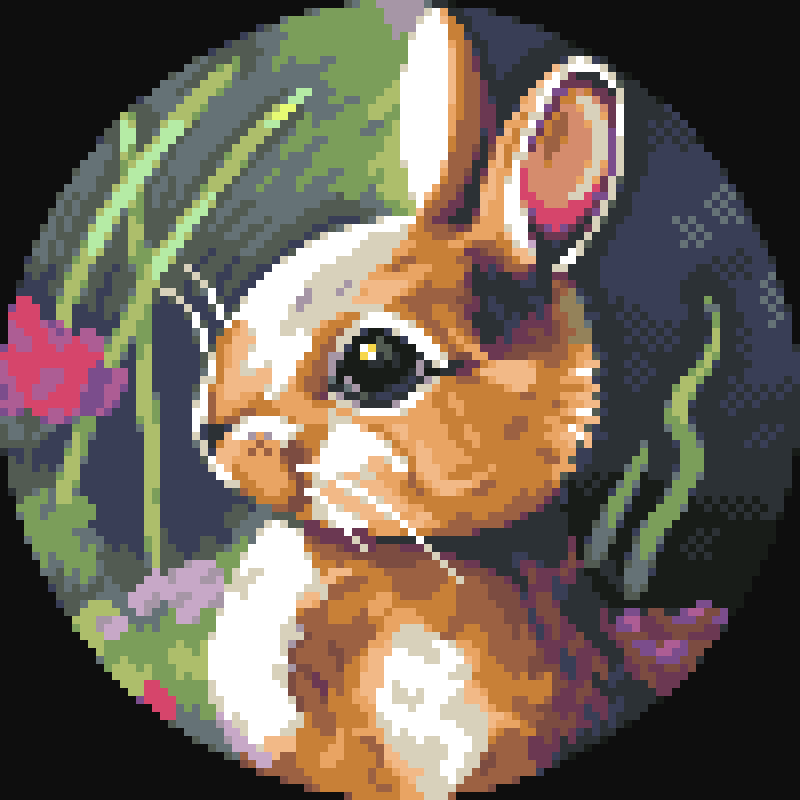 Pet sweet little pixel bunny? Y/N