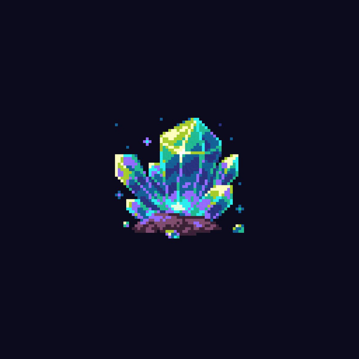 Crystal cluster ✨