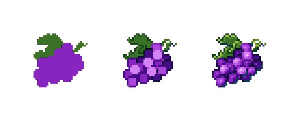いい感じのブドウの描き方🍇
