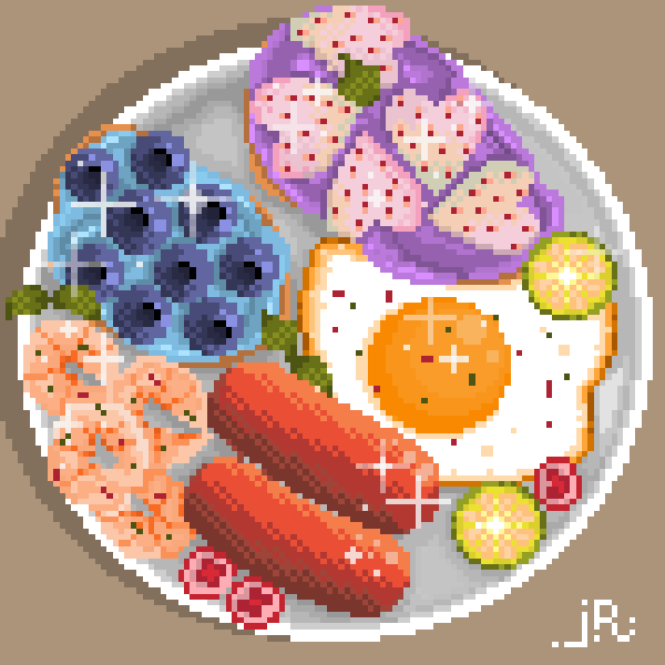 Food Pixel Art
