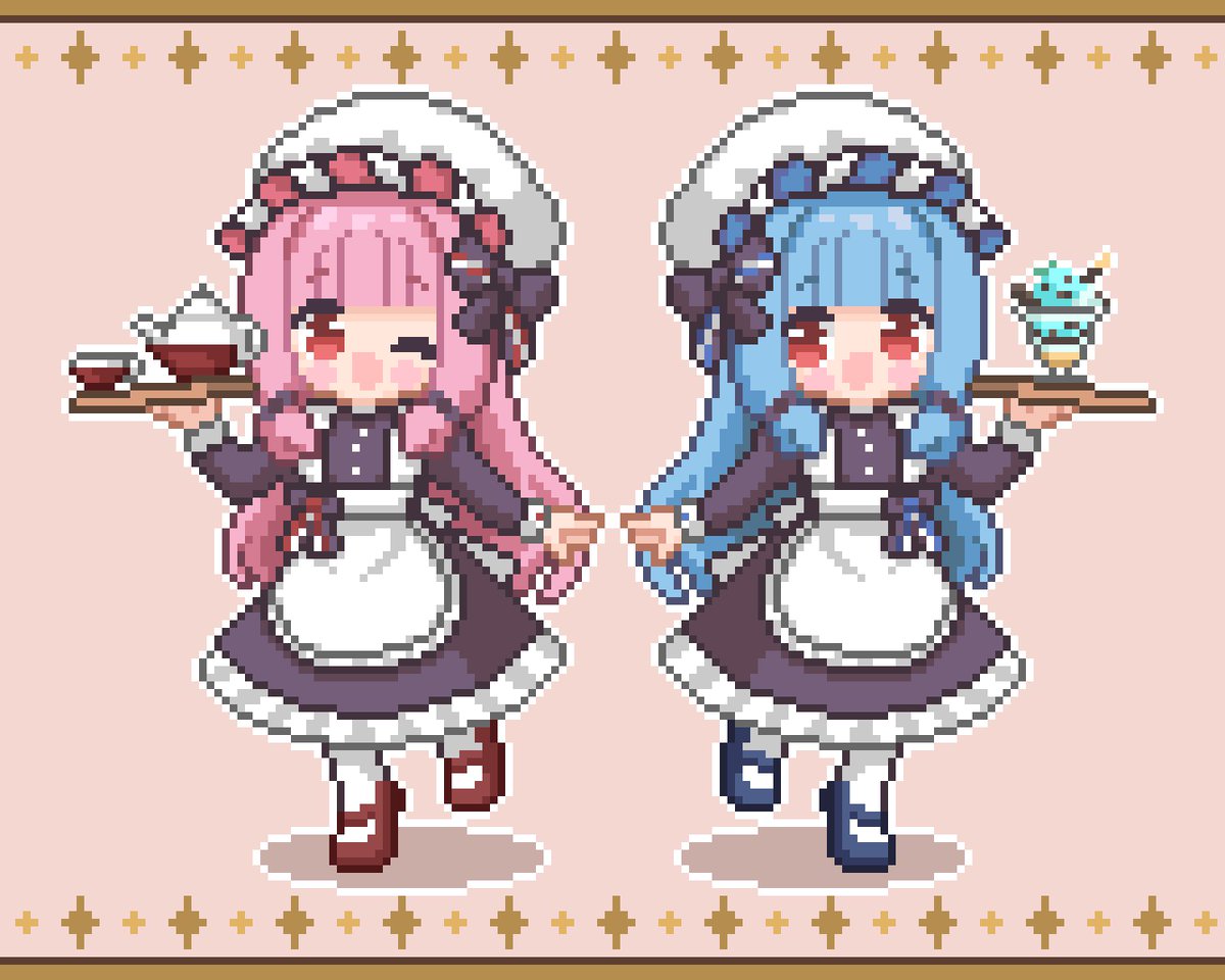 琴葉姉妹描きました！！