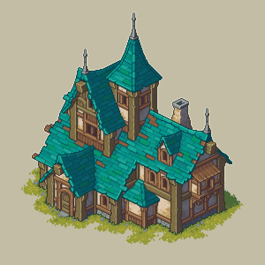 Isometric Pixel Art