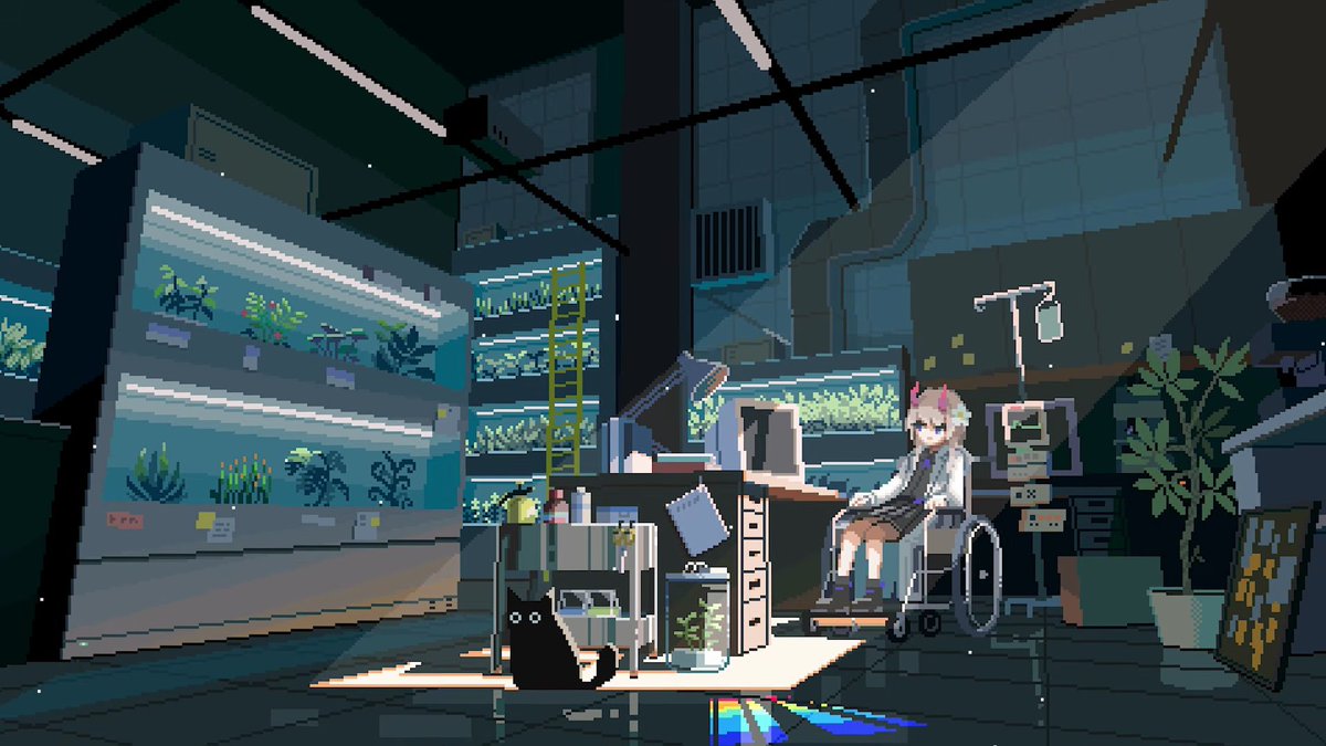 :(BLUES CLEAN Steam(To Be announced) A girl named Shida lives alone in a laboratory filled with poisonous plants and spores.