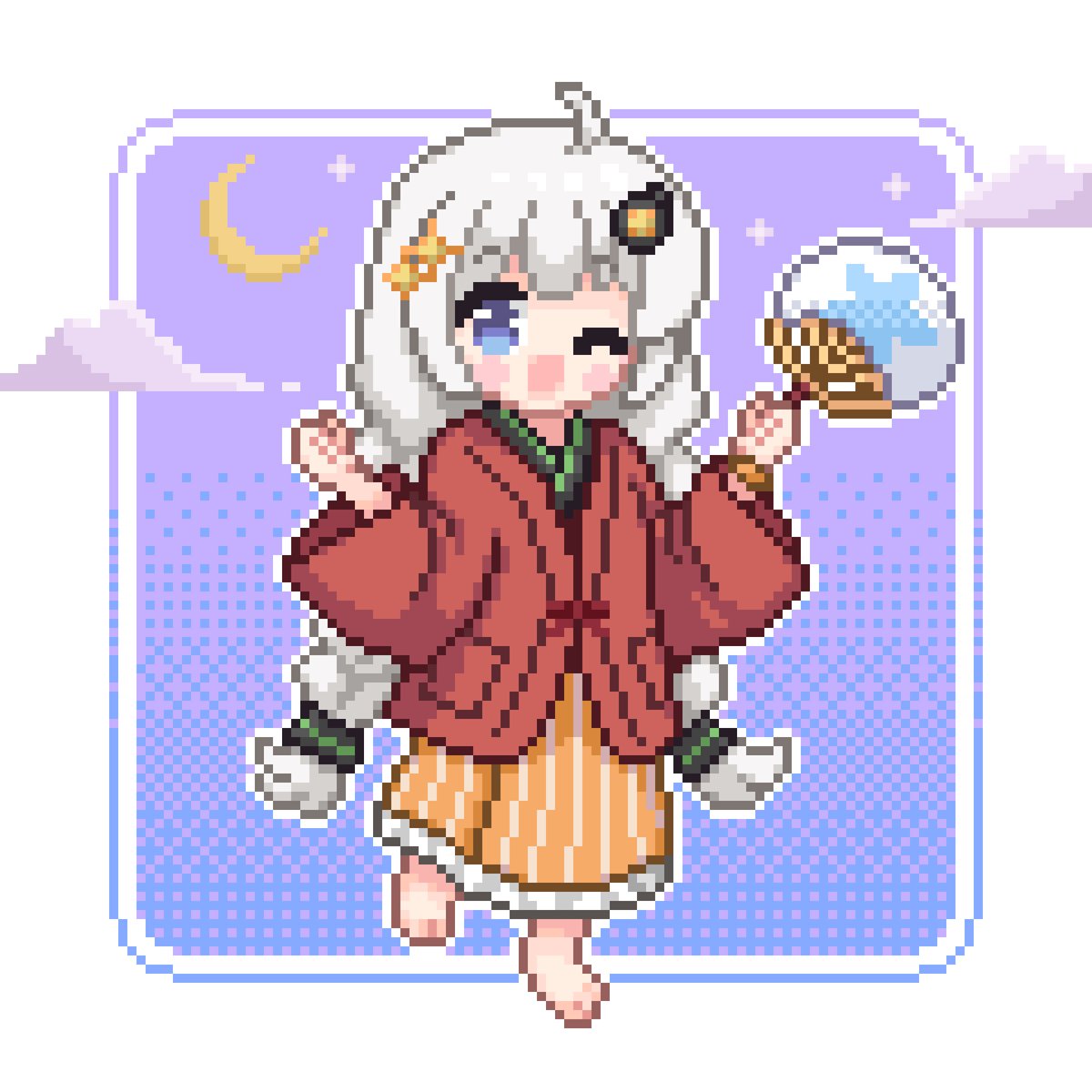 紲星あかりちゃん描きました！羽織あかりちゃんめちゃめちゃ可愛い…！！