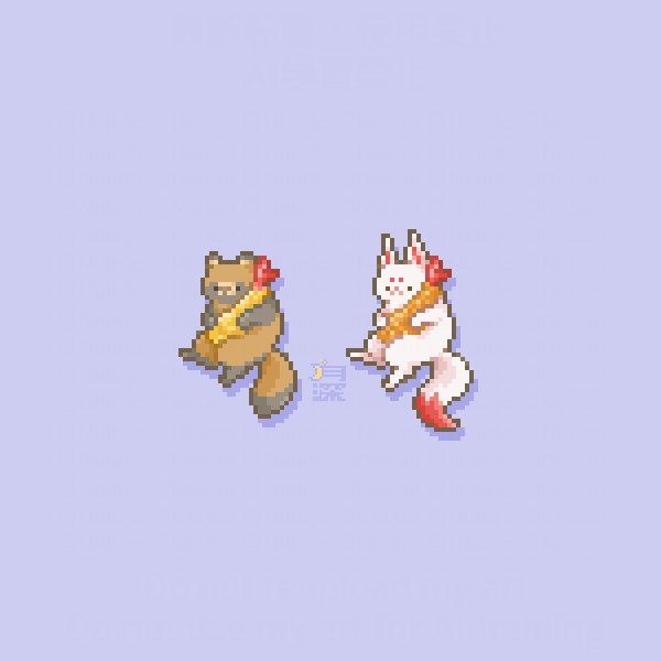 たぬき(エビの天ぷら)とお狐様(エビフライ)