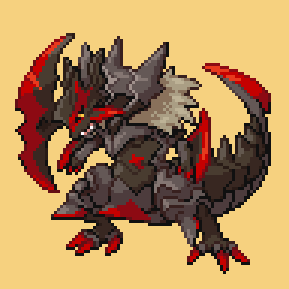 SICK Design by @BastionPhoenix Sprite by me :)) Commission @SirTeaRex