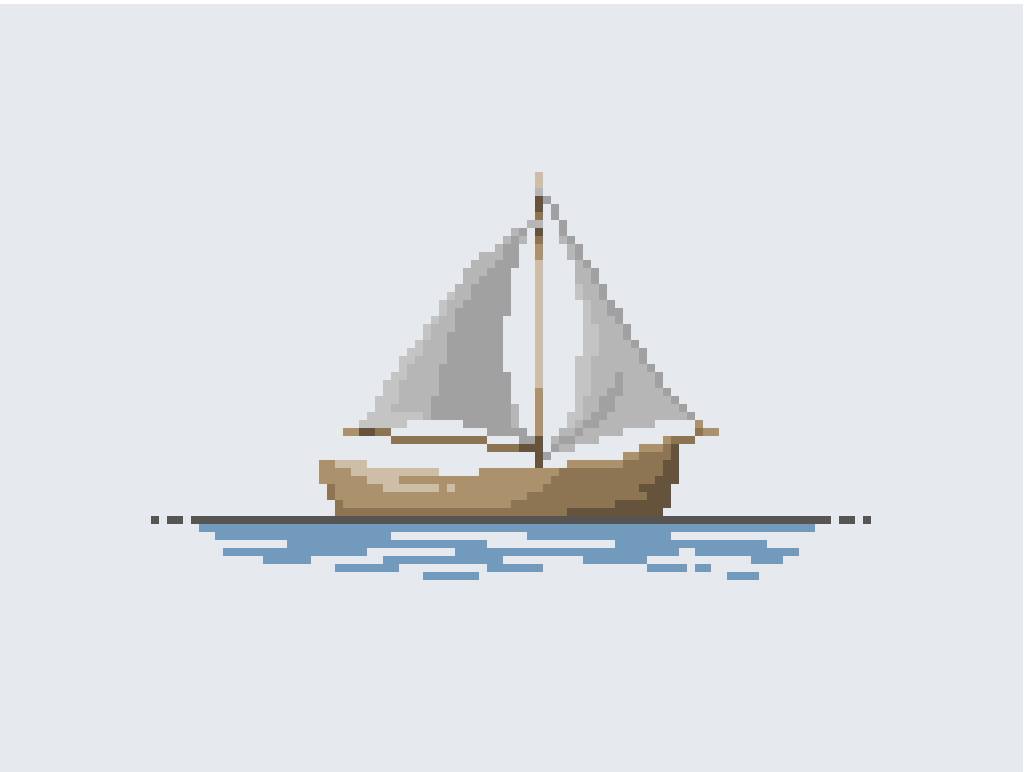 ヨット(sailboat)