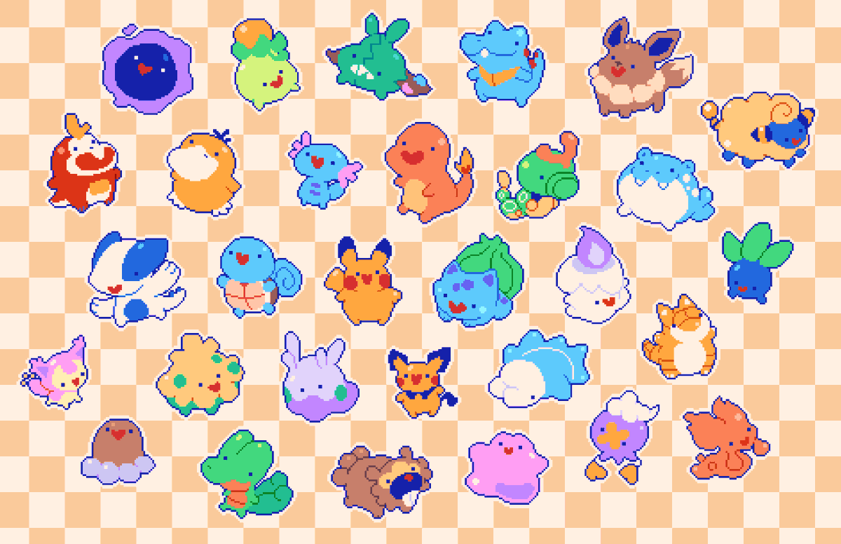 Some new additions to the derp-mons! Which derp would you like to see next? ✨