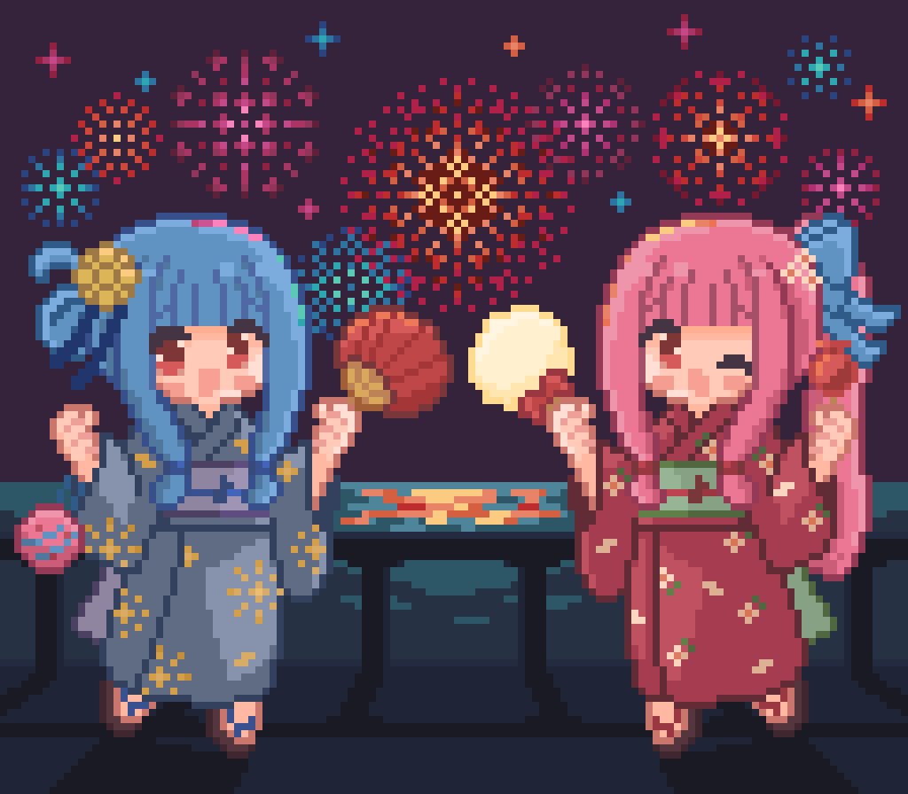 琴葉姉妹描きました！！
