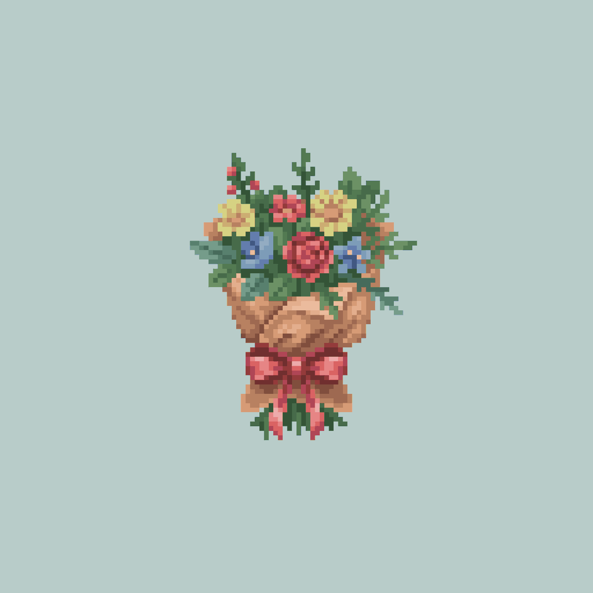 Flower Pixel Art