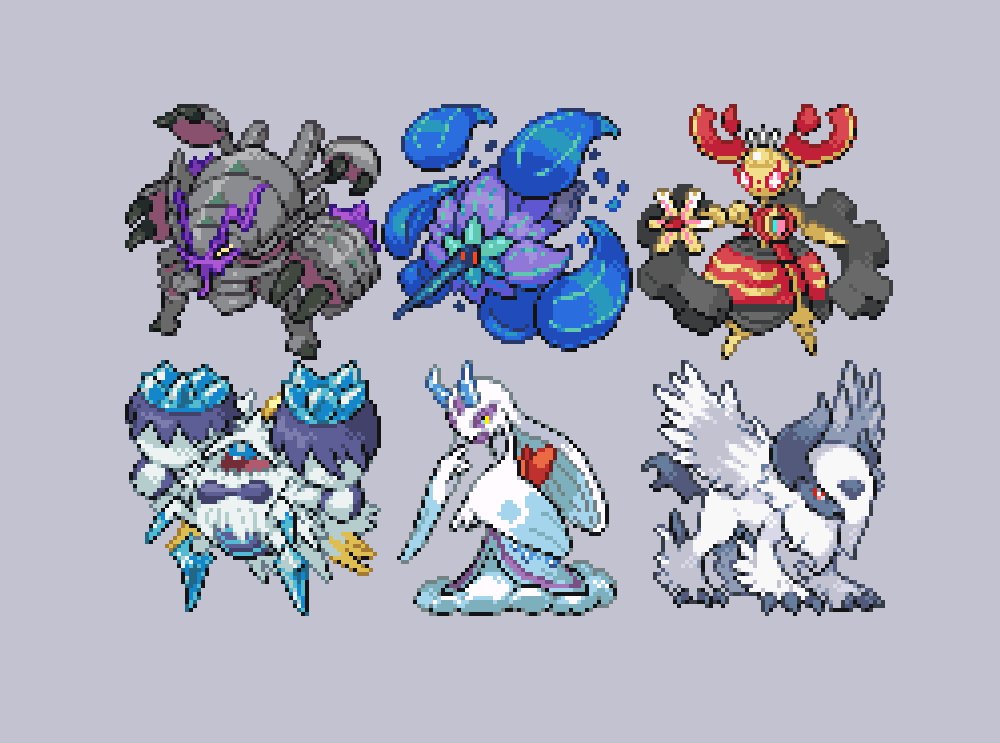 First batch of megas done. Which one is your favorite? :)