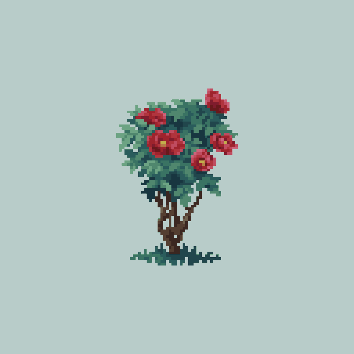 Flower Pixel Art