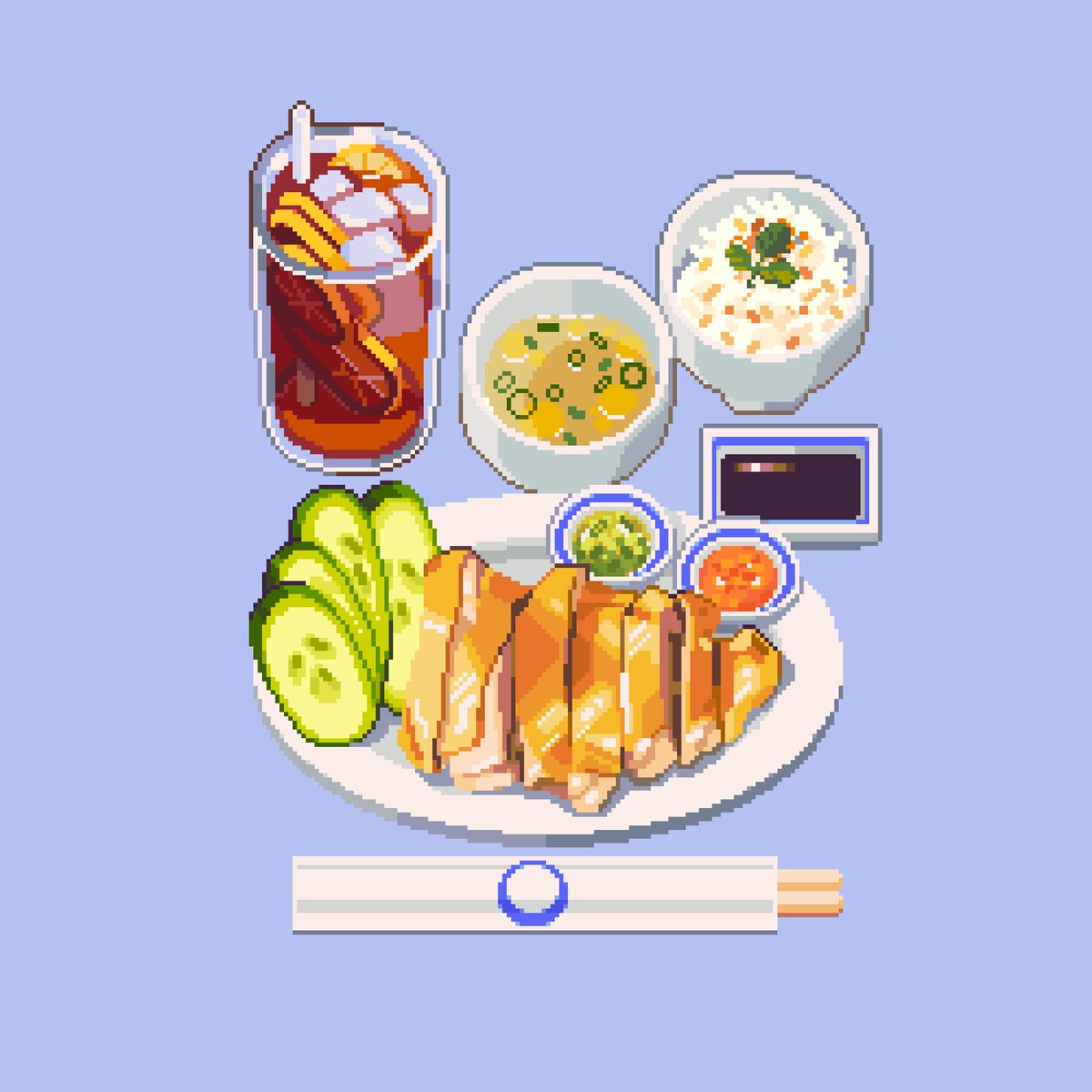 Hainan Chicken Rice 🐔🍚