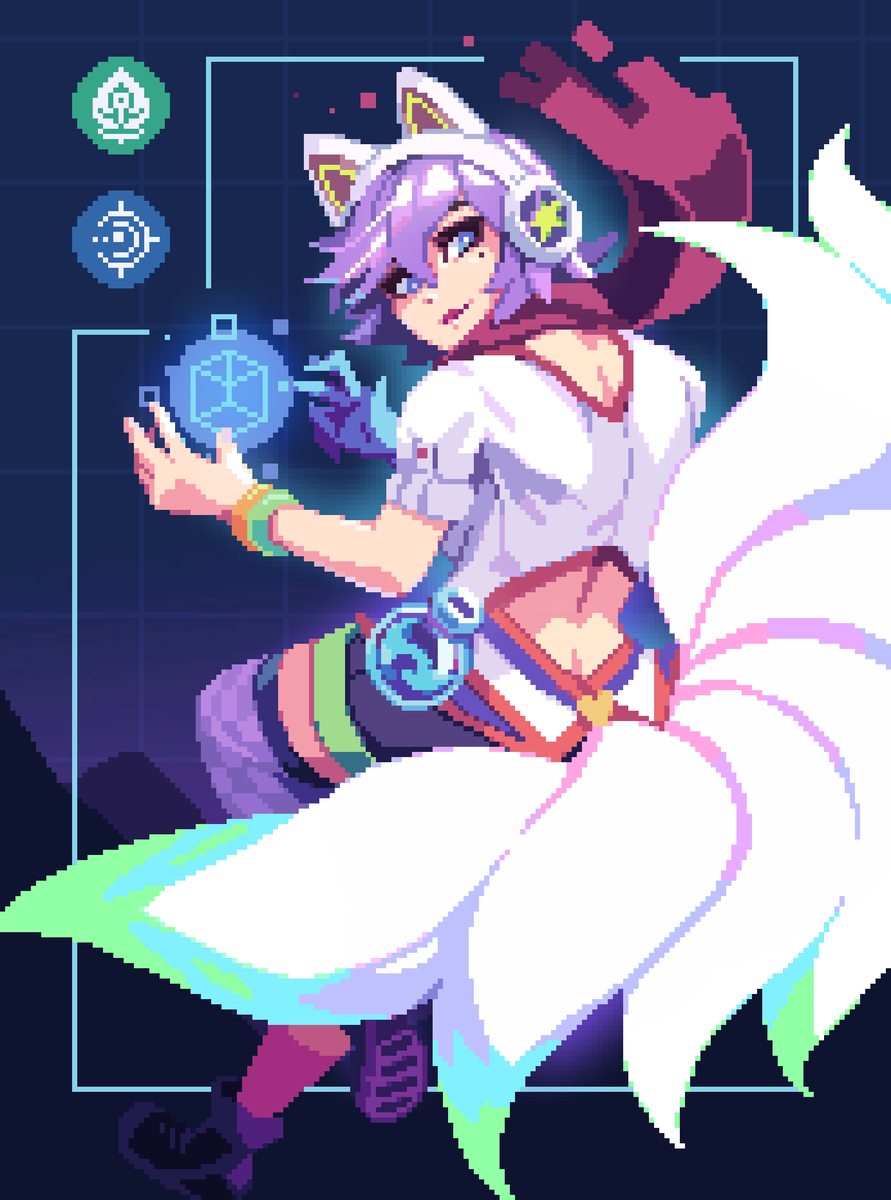 Arcade Ahri Legend fanart