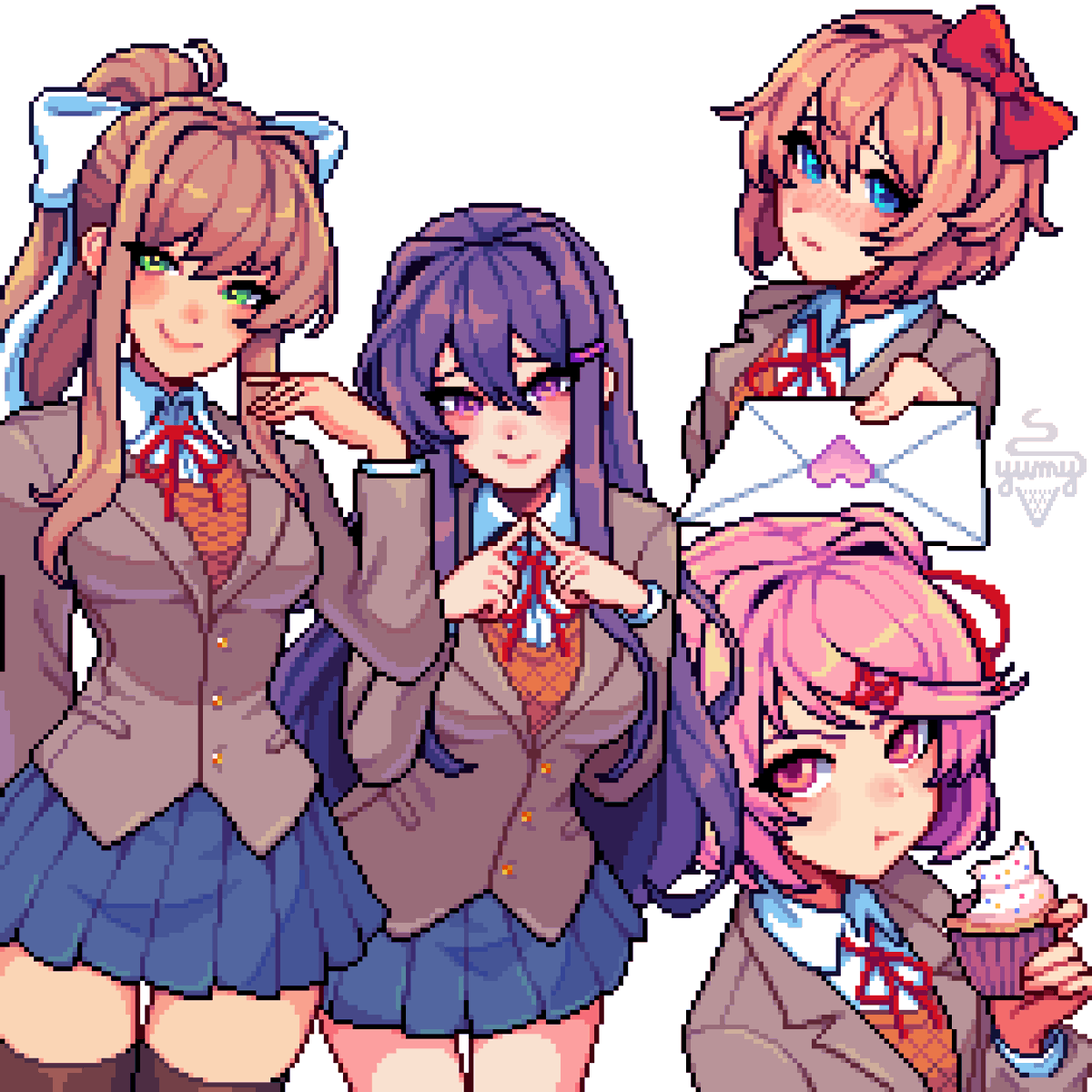 ドキドキ文芸部 💌 Which one is your favorite? (choose carefully)