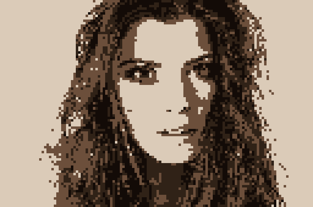 Pixelated