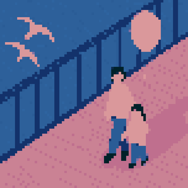 Pixelated